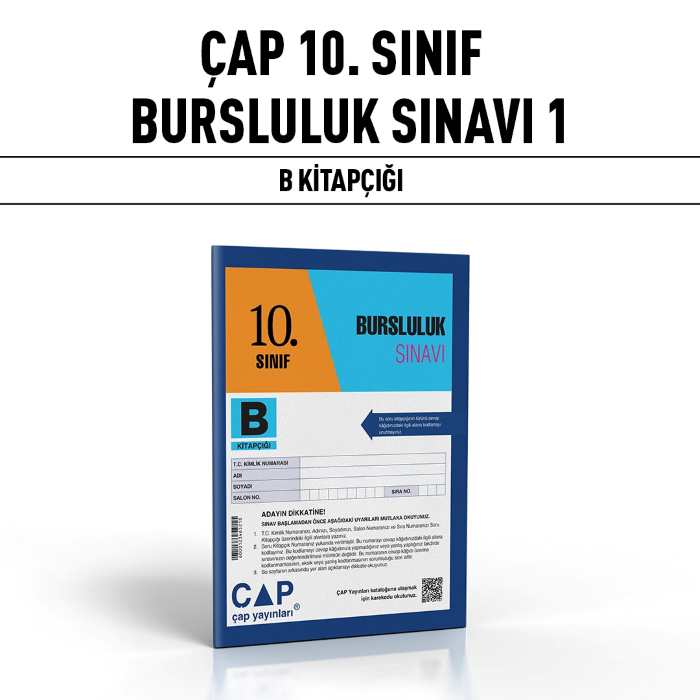 ÇAP 10.SINIF BURSLULUK SNV 1-B - 24-25